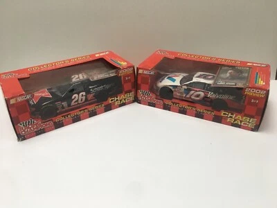 Lote 2 Nascar Racing Champions Collector's #10 & #26 1:24 Diecast 2002 sin abrir Foto 1 de 4