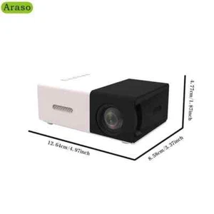 Mini Projector, Convenient LED projector, 1 PieceHome Theater Projector 1080P - Photo 1/9
