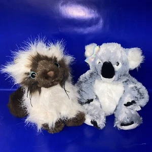 GANZ Webkinz lil kinz KOALA BEAR & CAT Soft Plush Stuffed Animal No Code - Picture 1 of 16