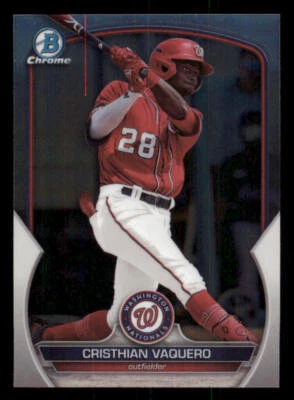 2023 Bowman Chrome Draft #BDC27 Cristhian Vaquero - Image 1 of 2