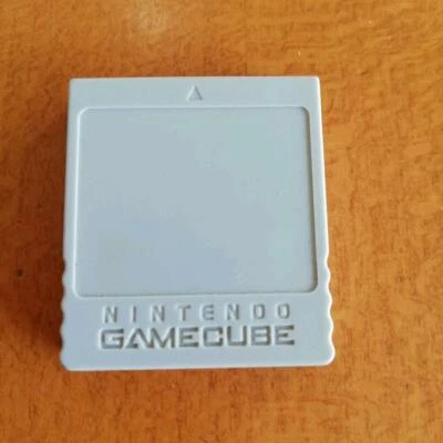 Nintendo GameCube 59 Memory Card DOL-008 Genuine Game Item Initialized Used F/S - Image 1 of 3