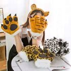 Stuffed Animal Animal Paw Gloves Tiger Claw Gloves  Children Gifts
