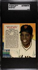 Willie Mays Rookie Cards Checklist and Buying Guide 20