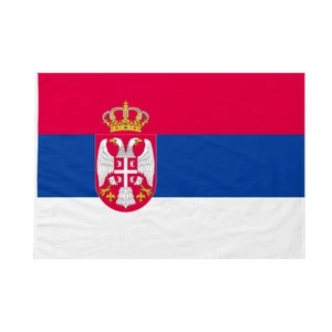 Bandiera da pennone SERBIA 100x150cm usata 1 volta - Bild 1 von 1