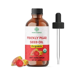100ML LARGE PRICKLY PEAR SEED OIL 100% PURE AND NATURAL -NON GMO - MADE IN USA - Picture 1 of 3
