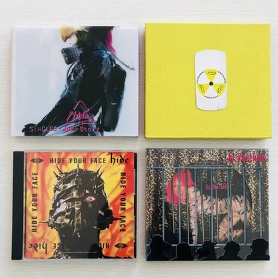 Hide CD HIDE YOUR FACE PSYENCE Ja,zoo & Junk Story set of 4 Japan import XJAPAN Foto 1 de 4