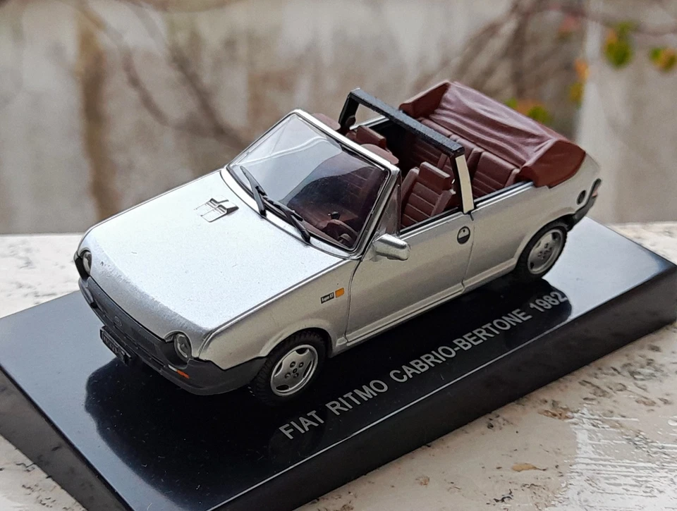 🔹🔹🔹 FIAT RITMO CABRIO  BERTONE 1982  1:43 COLLEZIONE MODELLINO 🔹🔹🔹 - Immagine 1 di 4