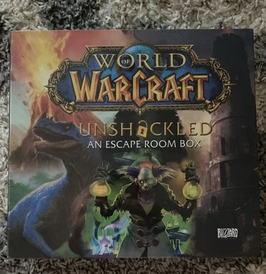 Brand New Sealed World of Warcraft Unshackled An Escape Room Box Unbound Game - Image 1 of 4