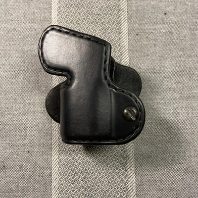 Funda pistola Hellweg Quick Draw modelo #220A Tanfoglio negra derecha usada Foto 1 de 4