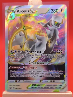 Arceus VSTAR SWSH307 Sword & Shield Ultra Rare Promo Pokemon Card - Image 1 of 4