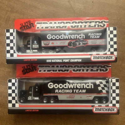 Matchbox Dale Earnhardt Transporters Lot Of 2 1990 Limited Edition Collectibles - Image 1 of 4