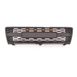 Black Front Grille Bumper Grille Fit TOYOTA TACOMA 1997-2000 With LED Light - Picture 1 of 1