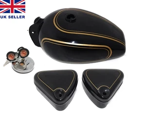Fit For Royal Enfield Bullet 350 Standard Petrol Fuel Tank & Tool Box Set - Picture 1 of 5