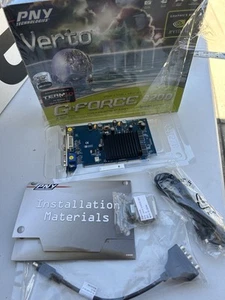 NVIDIA GeForce 6200 AGP 8X 256MB VGA DVI S-Video Graphics Card Boxed - Picture 1 of 4