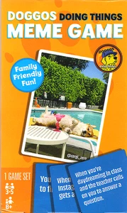 Doggos Doing Things Meme Game - Wilder Toys - Card Game - 8+ Years - COMPLETE - Picture 1 of 4