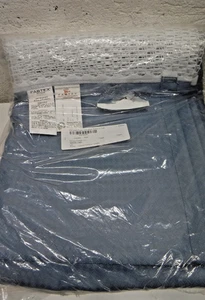 Cortina de privacidad de tela Fabtex 108" x 84" para hospital clínica malla superior azul - Imagen 1 de 9