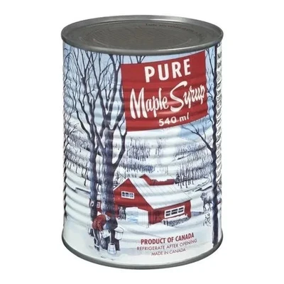 2 Cans Decacer Pure Maple Syrup #1 Grade A 2 540ml/18.2fl.oz FRESH From Canada - Image 1 of 2