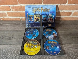4 Disc Set World of Harry Potter komplett PC CD Videospiel Sammlung Big Box - Bild 1 von 9