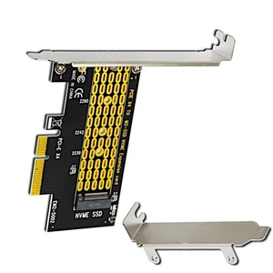 M.2 NGFF M-Key to Desktop PCI Express x4 NVME SSD Adapter Conversion Card NEW - Picture 1 of 8