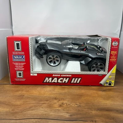 Nikko Mach III Dune Buggy Remote Control RC Complete in Box Tested Working - Image 1 of 4