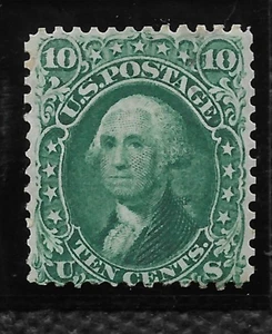 SCOTT 68 10 CENT GEORGE WASHINGTON SINGLE MH FREE SHIPPING - Picture 1 of 2