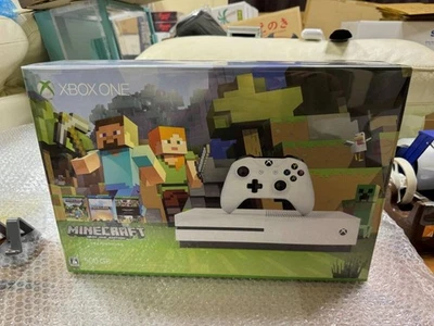 Minecraft Bundle Microsoft Xbox One S 500GB Limited White Console New Unopened - Image 1 of 4