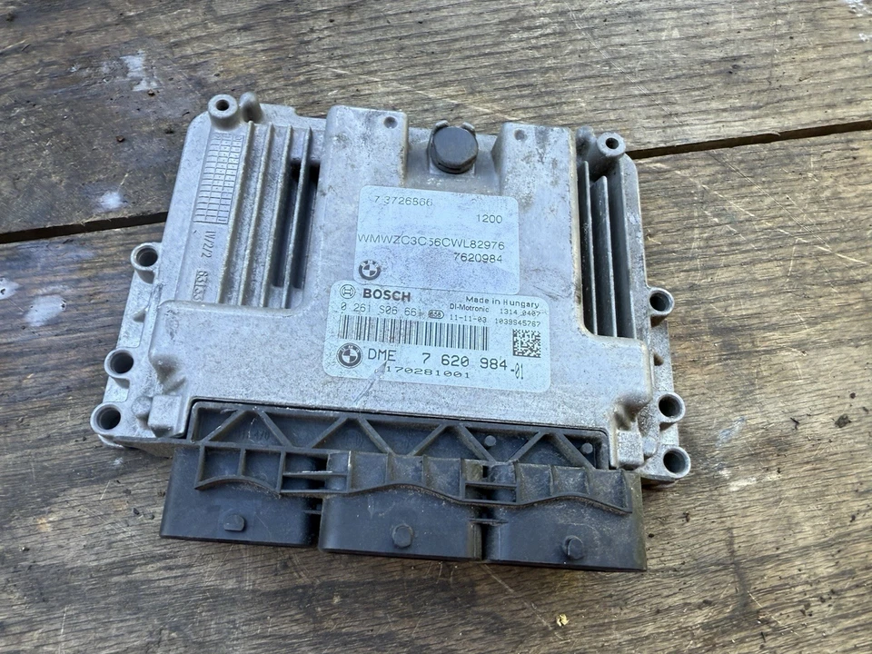 2011-2012 Mini Cooper S 1.6L 涡轮发动机控制模块 DME ECU ECM 7620984 原始设备制造商 — 第 1/2 张图片