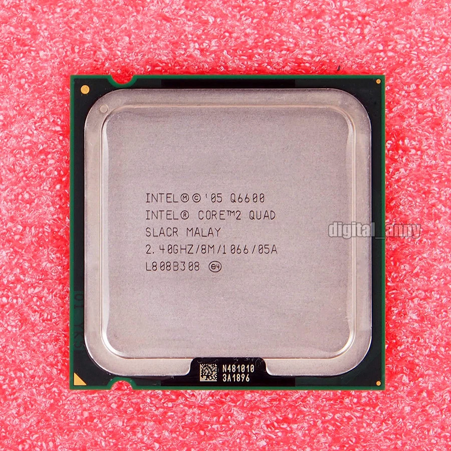 Intel Core 2 Quad Q6600 2.4 GHz Quad-Core CPU Processor SLACR SL9UM LGA 775 - Image 1 of 1