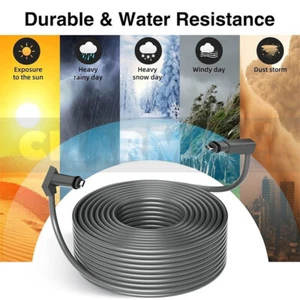 30-75ft Replacement Cable Wire for Starlink Rectangular Satellite V2 Waterproof - Picture 1 of 16