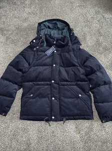 Polo Ralph Lauren 2 in 1 Convertible Cord Daunenjacke Weste Puffer Blau Gr. M - Bild 1 von 16