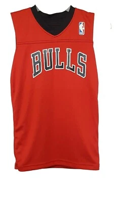 芝加哥公牛队球衣 Derrick Rose #1 双面红色黑色青少年 S — 第 1/4 张图片