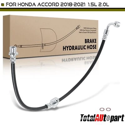Brake Hydraulic Hose for Honda Accord 2018 2019 2020-2021 1.5L 2.0L Front Left - Image 1 of 4