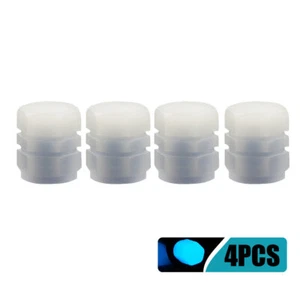 4Pcs Car Wheel Tires Valves Tyre Stem Air valve Caps Cover Glow In Dark Caps - Picture 1 of 13