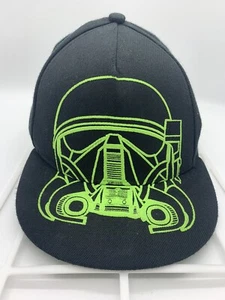 Star Wars Storm Trooper AT-AT AT-ST Black & Green Graphic Brim Hat Cap - Bild 1 von 6