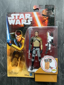 Kanan Jarrus - Star Wars Rebels 3.75" Action Figure - Force Awakens Card