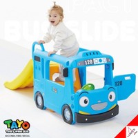 tayo bus slide and swing