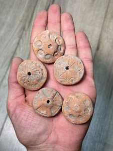 Ancient Clay Bead Trypillia Culture With Ornament From 5400 and 2750 BC. - Picture 1 of 14