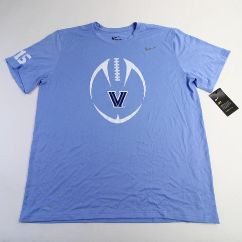 Villanova Wildcats Nike Dri-Fit Short Sleeve Shirt Men's Light Blue New Cover