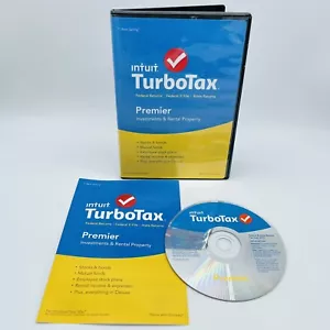 2015 TurboTax Premier Investments + Rental Property For Windows/Mac Fed. & State - Picture 1 of 5
