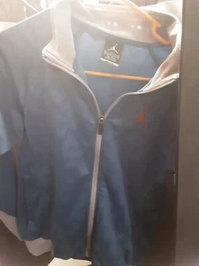 Air Jordan Zip Up Jacket. Basketball Sports Athletes Clothes Boy Sporty Fashion - Picture 1 of 6