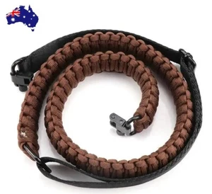 96cm-125cm Handmade 42-52 Inch Adjustable Rifle Gun Slings - Dark Brown - Picture 1 of 1