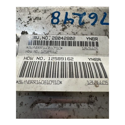 2006–2007 Chevrolet Silverado 1500 5.3L Engine Control Module ECM 28042802 OEM - Image 1 of 2