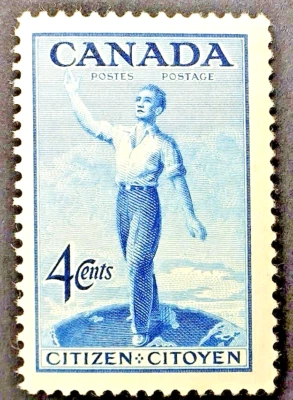 Canada 1947 Commemorative Confederation stamp Citizenship # 275 MNH OG VF - Image 1 of 3