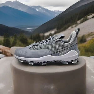 NEW Under Armour UA Harper 7 Elite Low MCS Baseball Cleats Gray Men's 12 - Picture 1 of 8