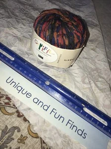 NEW GERIFIL Filati Fantasia Multicolored Yarn  Made in Italy Luna # 11 Lot 102 - Picture 1 of 5