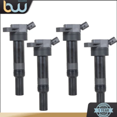 Pacote de bobinas de ignição 27300-2E000 para 2012 2013-2018 Kia Soul 2.0L l4 4 peças - Imagem 1 de 4
