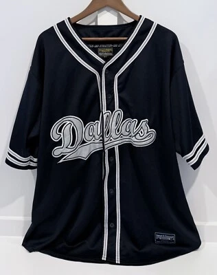 Vintage Steve & Barrys Spellout Dallas Jersey NCAA Baseball Athletics XXL 2XL - Image 1 of 4