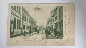 alte Postkarte aus Oschersleben in der Hornhäuserstraße 1901, Nachlass Sammlung - Bild 1 von 2