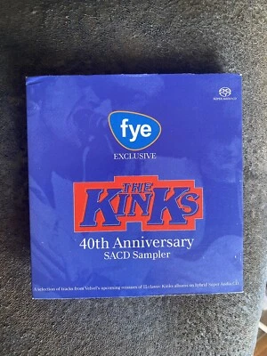 THE KINKS 40th Anniversary 14 Track Hybrid SACD Sampler - Image 1 of 4