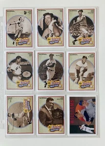 1991 Upper Deck Ted Williams Baseball Heroes Complete 9 Card Set w/ Header NM - Bild 1 von 10